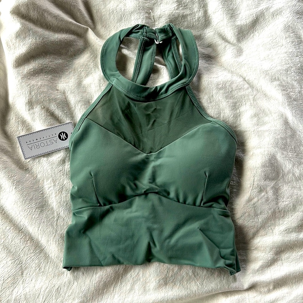 Astoria Activewear Jade Mesh crop